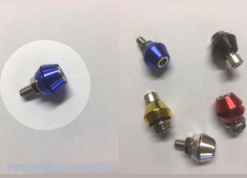 CNC BLUE MUNK RIM BOLT PACK OF 16