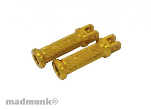 CNC FOOT PEGS GOLD