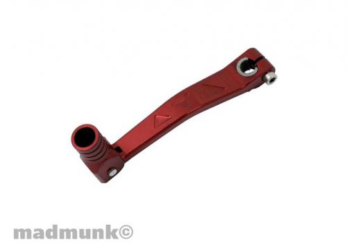CNC GEAR LEVER RED