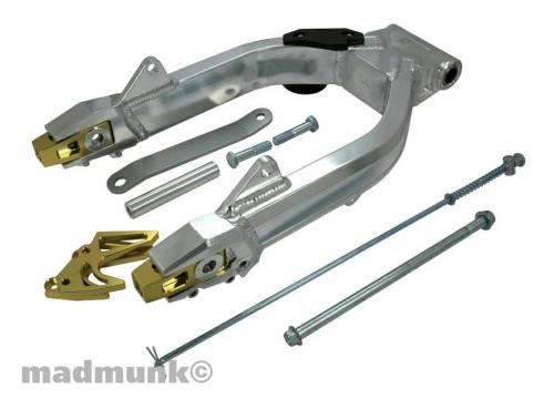 DX CNC SWING ARM PLUS 6CM WITH GOLD CLAMPS