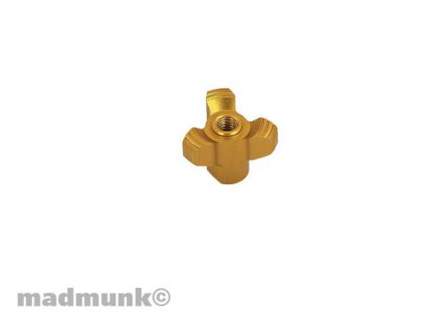 KP-NC-0115 ROD NUT GOLD