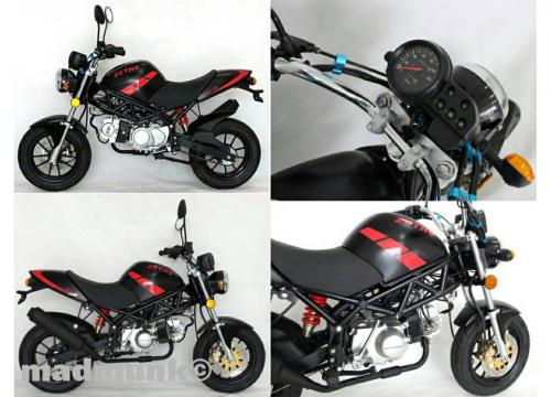 MST BIKE 50CC MAT BLACK