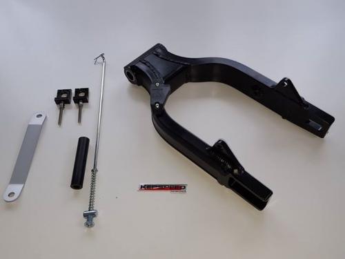 DX ALLOY SWING ARM NEW DESIGN PLUS 4CM IN BLACK