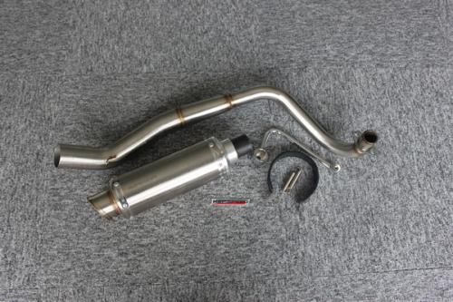 KEPSPEED E MARKED S/STEEL DOWN SWEPT MUNK EXHAUST