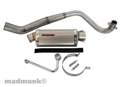 KEPSPEED GP2 SHORT MUFFLER AND S STEEL BRUSHED