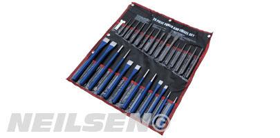 28PC PUNCH & CHISEL SET