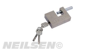 HEAVY DUTY SHUTTER PADLOCK 70MM