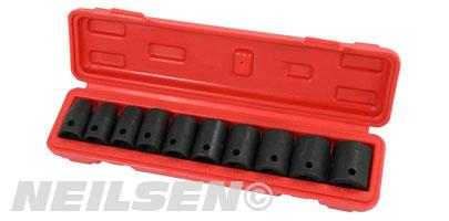 SOCKET SET - 11 PIECE 1/2IN REGULAR IMPACT