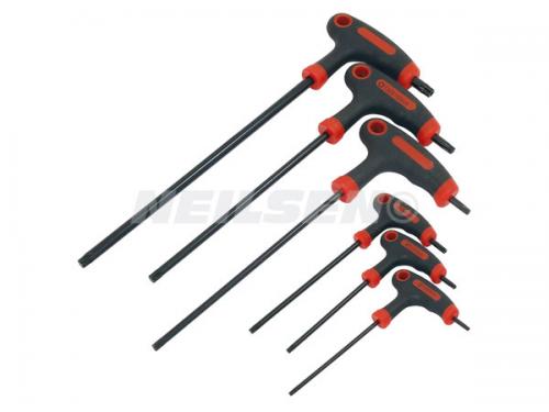 6PCS T HANDLE STAR WRENCH SET