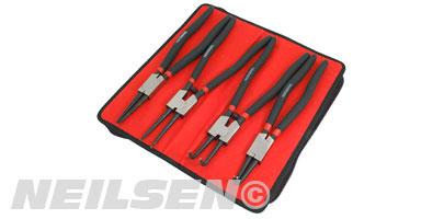 4PC CIRCLIP PLIER SET 13 INCH   NEILSEN