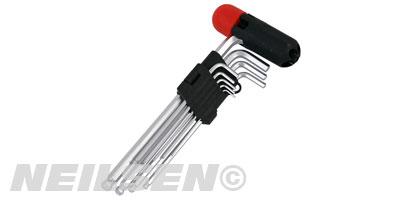 HEX KEY SET - 9 PIECE BALL END