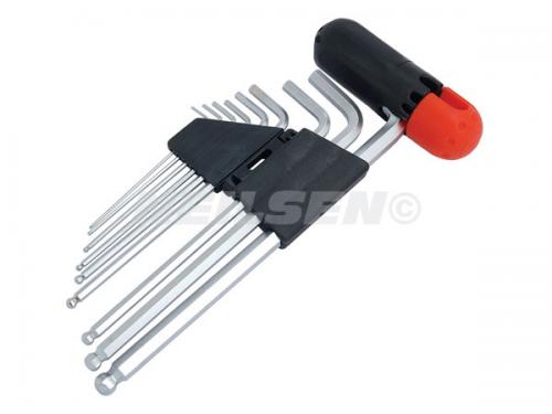 HEX KEY SET - 9 PIECE BALL END