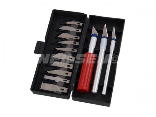 HOBBY KNIFE SET 13PCS NEILSEN