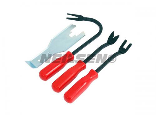 TRIM TOOL SET - 4PC WITH RED P P HANDLE