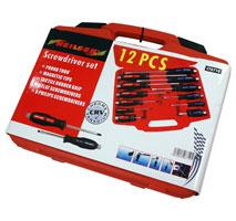 SCREWDRIVER SET - 12 PIECE FLAT/PHLIPS COMBINATION