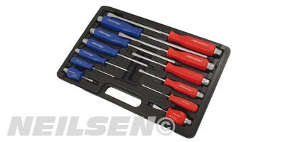 SCREWDRIVER SET  HEAVY DUTY 12 PIECE