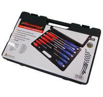 SCREWDRIVER SET - 12PC FLAT & POZI IN BMC