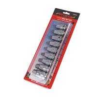 HEX BIT SET - 10 PIECE 1/2 INCH DRIVE NEILSEN