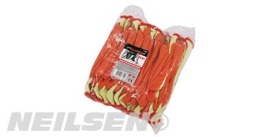 CRINKLE LATEX COATED WORK GLOVE 10 INCH XL