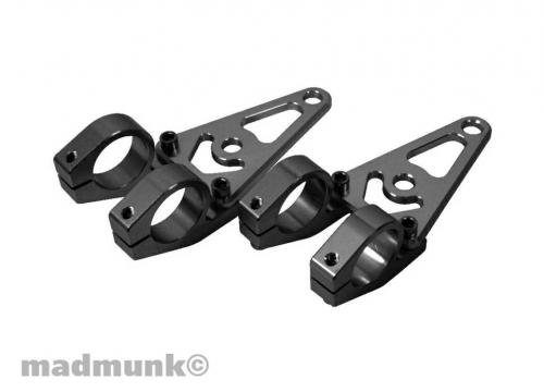 ALLOY BLACK 26MM LIGHT BRACKETS