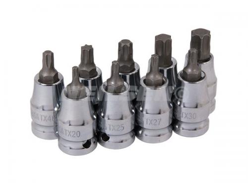 STAR BIT SET - 10 PIECE 1/2IN. DRIVE