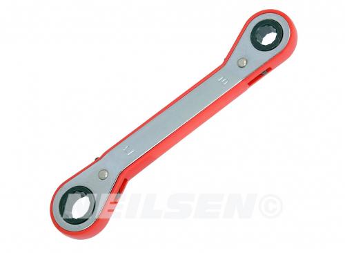 RATCHET RING SPANNER 10 X 13MM OFFSET