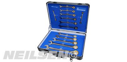 13PC RATCHET SPANNER SET