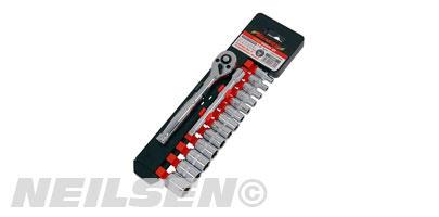 SOCKET SET - 15PC 1/4 DRIVE