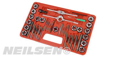 TAP AND DIE SET - 40PC