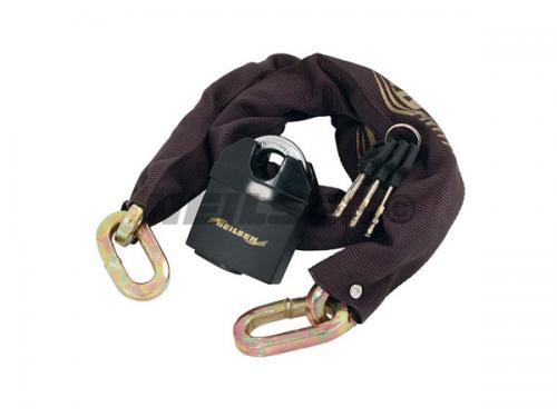 CHAIN LOCK WITH 65MM PADLOCK 10MM X 1M