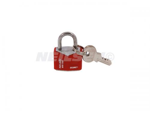 20MM RHOMBIC CHROME PLATED IRON PADLOCK