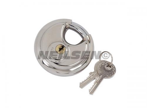 DISC PADLOCK IN DOUBLE BLISTER - 70 MM