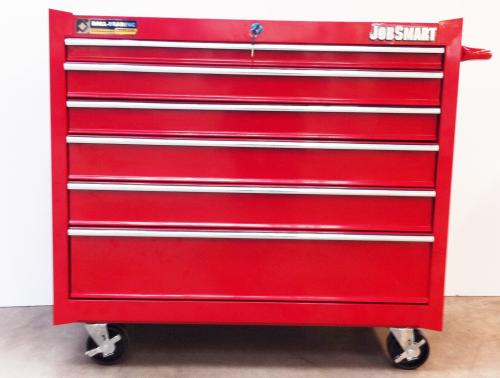 JOBSMART 6 DRAWER CABINET 6 DRAWER 36 1/2 INCH