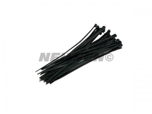 CABLE (ZIP) TIES BLACK 4.8X200MM  30PCS