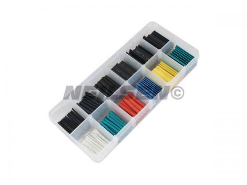 HEATSHRINK TUBING SET 180PC ASSORTED COLOURS