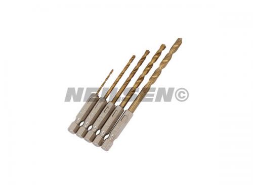 5PC TITANIUM DRILL BIT SET