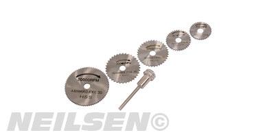 6PC HSS SAW DISCS