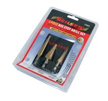 3PC HSS STEP DRILL SET