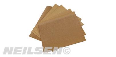 12PIECE ASSORTED SANDPAPER SHEETS