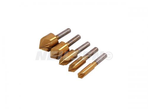 5PC TITANIUM COATED COUNTERSINK SET