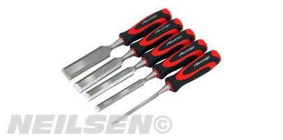 WOOD CHISEL SET - 5 PIECE