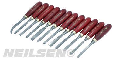 12PCS CARVING CHISEL SET