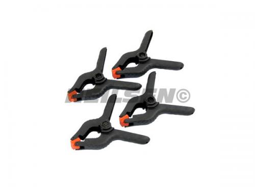 NYLON SPRING CLAMP SET 4 PIECE 3-1/2