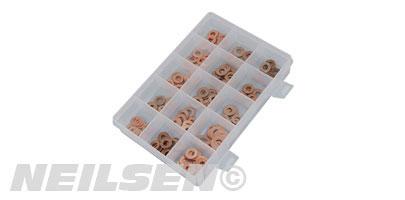 150PCS INJECTOR COPPER SEALING RING KIT