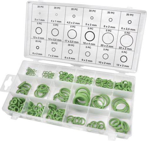 225-PIECE HNBR O-RING ASSORTMENT  3-22 MM