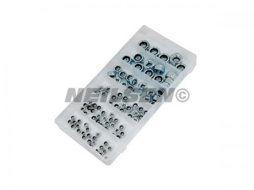 100 PC LOCK NUT ASSORTMENT