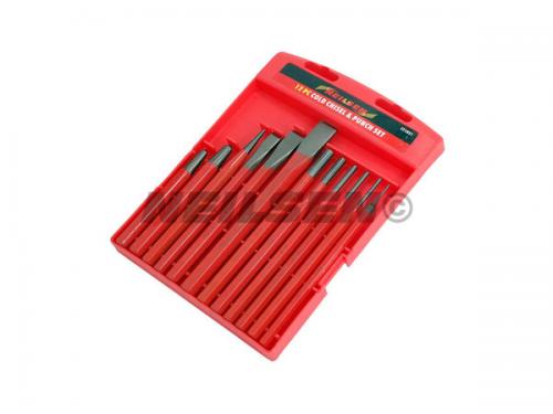 12PCS PUNCH AND CHISEL SET