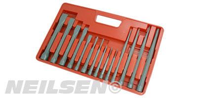 PUNCH AND CHISEL SET - 14 PIECE