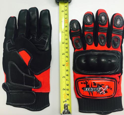 RED KNUCKLE GLOVE EXTRA LARGE ( SIZE 11) 