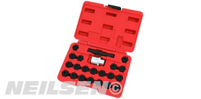 22PC WHEEL LOCKING KEY SET FOR BMW